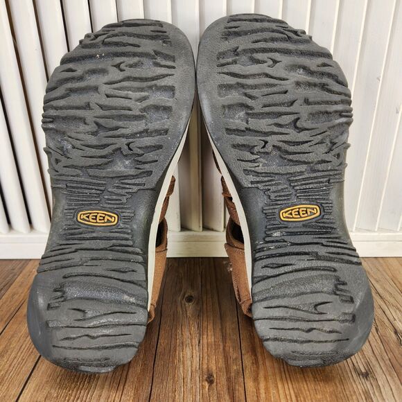 KEEN Whisper Sandals Womens Sz 7.5 Brown Waterproof Closed Toe Hiking Drawstring - Picture 7 of 9